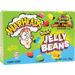 Photo of Warheads Sour Jelly Beans