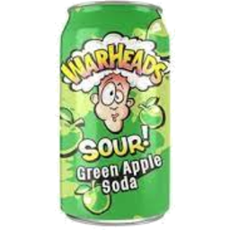 Photo of Warhead Soda Green Apple 355ml