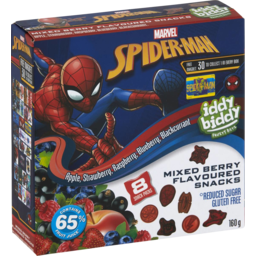 Photo of Iddy Biddy Spiderman Fruity Bits