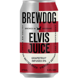 Photo of Brewdog Elvis Juice Grapefruit Infused IPA Can
