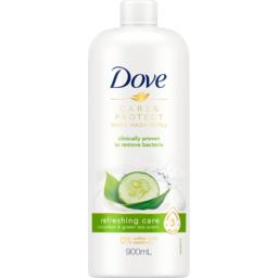 Photo of Dove Care & Protect Refreshing Care Cucumber & Green Tea Scent Hand Wash Refill 900ml