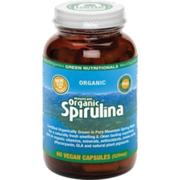 Photo of Green Nutritionals Mountain Spirulina 60 Capsules