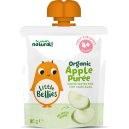 Photo of Little Bellies Organic Baby Food 4+ Months Apple Puree