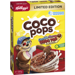 Photo of Kellogg's Coco Pops Vanilla Berry Choc Top Flavour Limited Edition