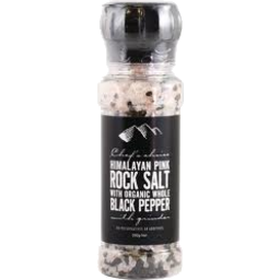 Photo of Chef's Choice Rock Salt & Black Pepper 200g
