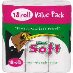 Photo of Kiwisoft Toilet Paper 18 Pack