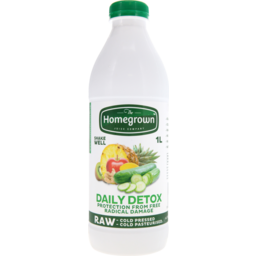 Photo of The Homegrown Juice Company Detox Juice Vegetable + Fruit 1l