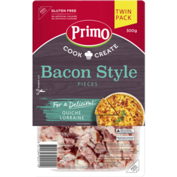 Photo of Primo Bacon Pieces Twin Pack 300g