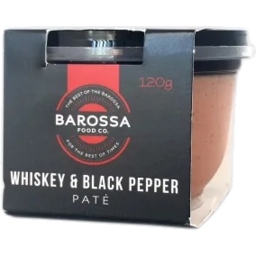 Photo of Barossa Food Co Whiskey & Black Pepper Pate 120g