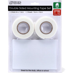 Photo of Tape Double Sided Mounting 2Rolls 2Sheets