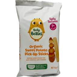 Photo of Baby Bellies Pick Up Sticks Organic Sweet Potato 16g