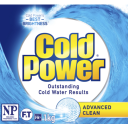 Photo of Cold Power Advanced Clean Front & Top Loader Laundry Powder