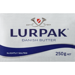 Photo of Lurpak Danish Butter Slightly Salted 250g