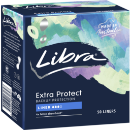 Photo of Libra Extra Protect Liners 50 Pack