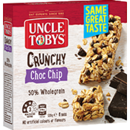 Photo of Uncle Tobys Chewy Choc Chip 6 Muesli Bars 185g