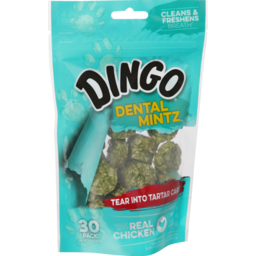 Photo of Dingo Mini Dental Spirals Dog Treats Real Parsley Flavor