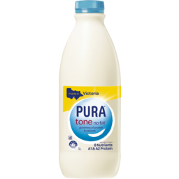 Photo of Pura Tone No Fat Milk 1L