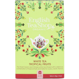 Photo of English Tea Shop White Tropical Fruits 40g
