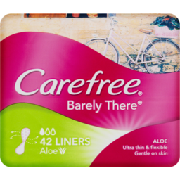 Photo of Carefree Barely There Aloe Panty Liners 42 Pack