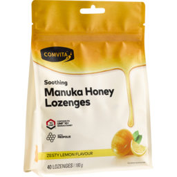Photo of Comvita Manuka Honey Lozenges (With Propolis) - Lemon 40 Loz