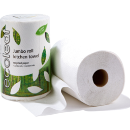Photo of ECOLEAF Recycled Paper Kitchen Towel Jumbo