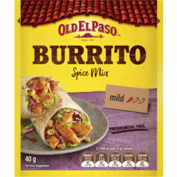 Photo of Old El Paso Burrito Spice Mi 40g