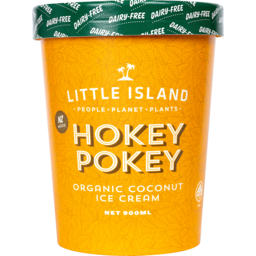 Photo of Little Island Organic Coconut Ice Cream Hokey Pokey