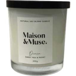 Photo of Maison & Muse Candle Sweet Pea & Peony 350G