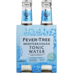 Photo of Fever Tree Mediterranean Tonic Water 4 X 200ml