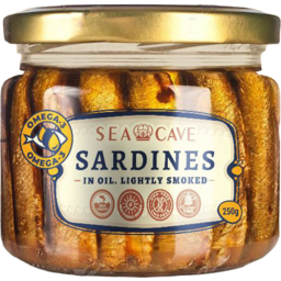 Photo of Sea Cave Sardines In Oil Lightly Smoked 250g