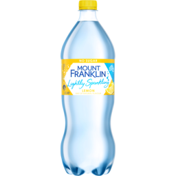 Photo of Mount Franklin Lightly Sparkling Water with Lemon