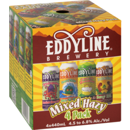 Photo of Eddyline Brewery Mixed Hazy Cans