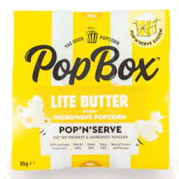 Photo of Pop Box Popcorn Lite Butter
