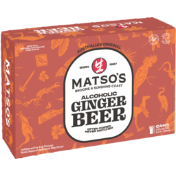 Photo of Matso's Ginger Beer Cans