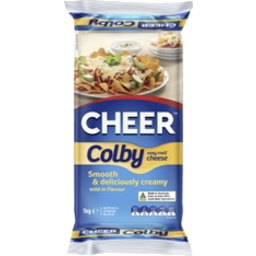 Photo of Cheer Cheese Block 1kg Colby