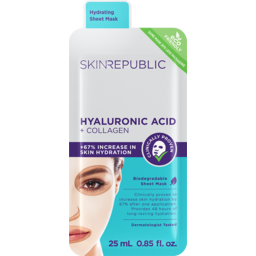 Photo of Skin Republic Hyaluronic Acid & Collagen Face Mask Sheet