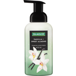Photo of Palmolive Foaming Hand Wash Soap Pump 400ml, Vanilla & Sweet Almond, Recyclable Bottle 400ml