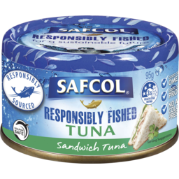 Photo of Safcol Responsibly Fished Sandwich Tuna