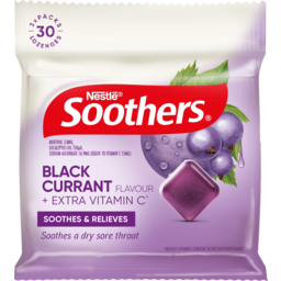 Photo of Soothers Blackcurrant Flavour With Vitamin C Lozenges Multipack 3x10pack