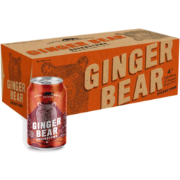 Photo of Crimson Badger Brewing Ginger Bear 4% Cans