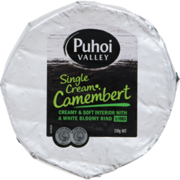 Photo of Puhoi Valley Soft White Cheese Oakvale Close Camembert Wheel
