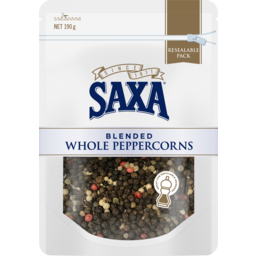 Photo of Saxa® Blended Whole Peppercorns 190g 190g
