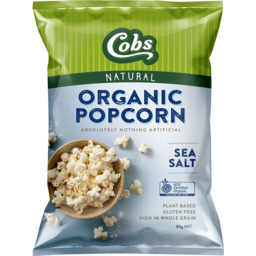 Photo of Cobs Organic Sea Salt Popcorn