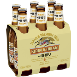 Photo of Kirin Ichiban Bottle 330ml 6 Pack