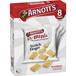 Photo of Arnott's Minis Scotch Finger Biscuits 8 Pack