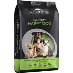 Photo of Supervite Dried Dog Food Happy Dog