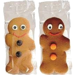 Photo of Bakers Collection Gingerbread Men Biscuit Original & Chocolate 50gm