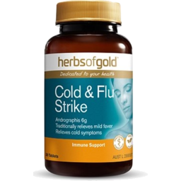 Photo of HERBS OF GOLD Cold & Flu Strike 30 Tabs