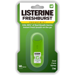 Photo of Listerine Pocketmist Freshburst Oral Care Fresh Breath Spray 7.7ml