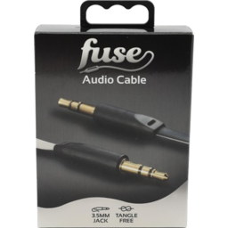 Photo of Fuse Aux Cable 3.5mm Black